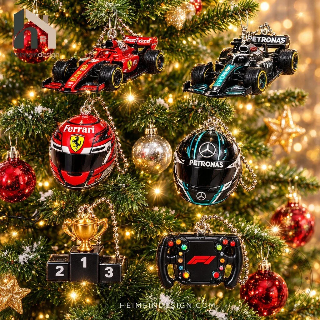 F1 Grand Prix 2026 Advent Calendar 24-Piece Set - Heimein Design